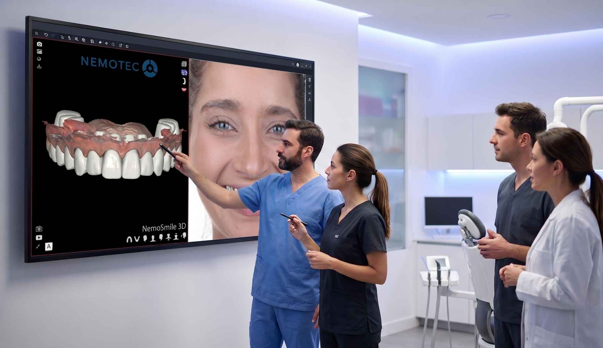 flujo dental digital